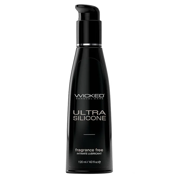 Wicked Ultra Silicone Lube Fragrance Free 4oz