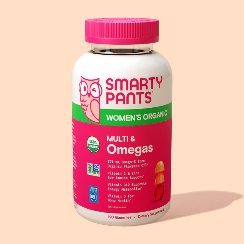 Women’s Organic Multi & Omegas by Smarty Pants