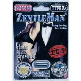 ZentleMan 60000 Pill Black Genuine Male Sexual Enhancer