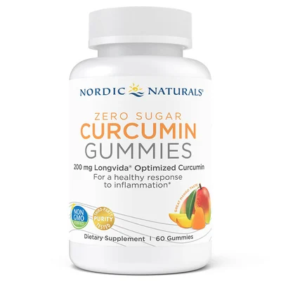 Zero Sugar Curcumin Gummies (Nordic Naturals)