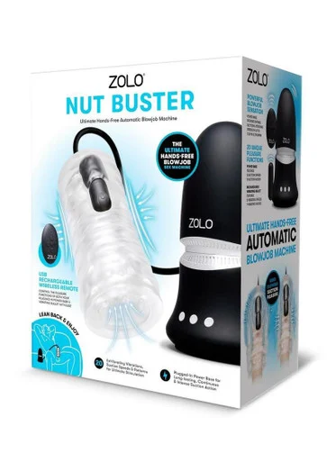 ZOLO Nut Buster Ultimate Hands-Free Automatic Blowjob Machine